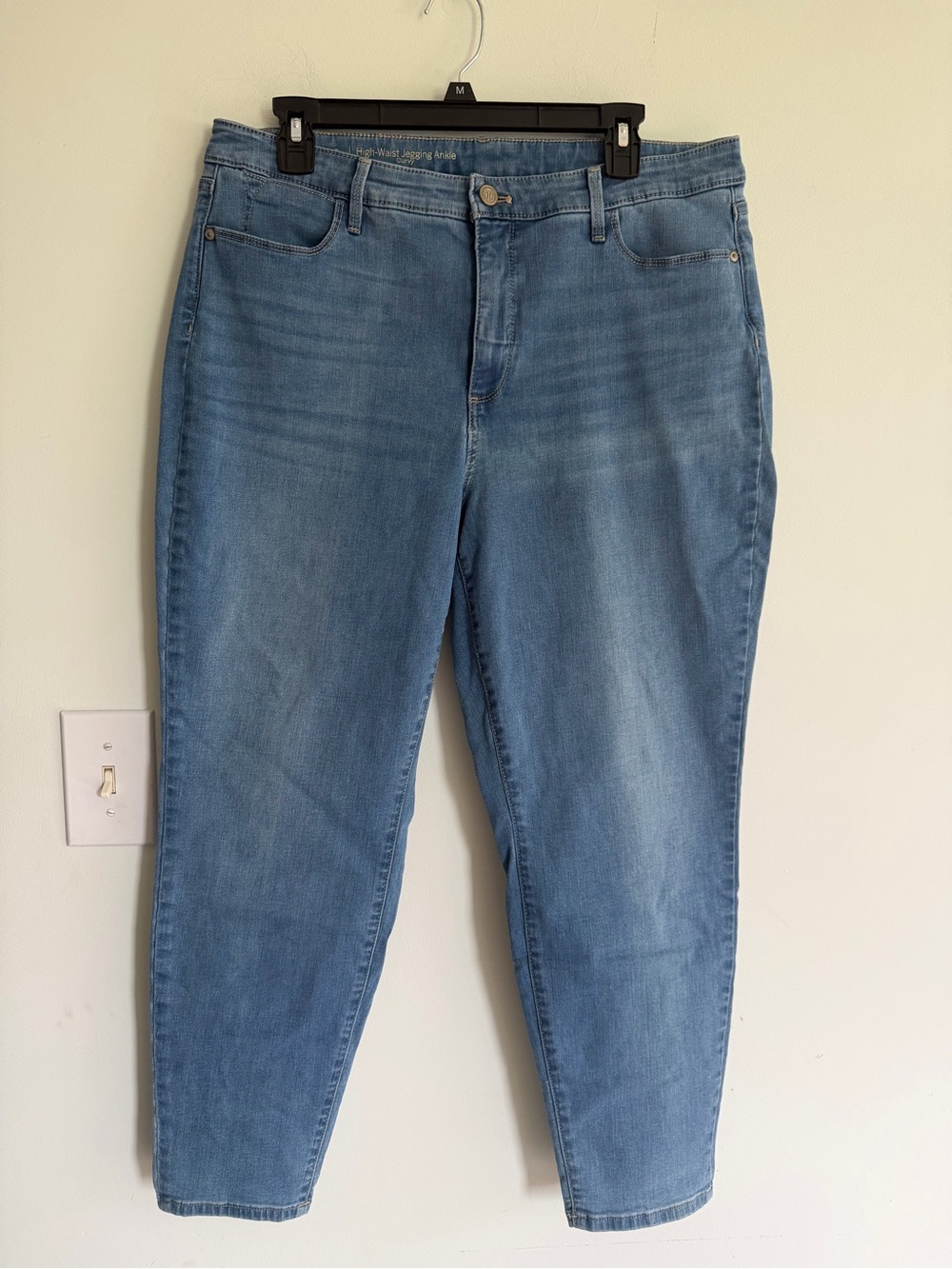 Talbots High Waist Jegging Curvy Classic Light Blue Women's Denim Jeans